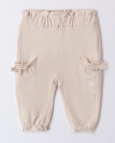 iDO – Pantalone baby femmina in felpa