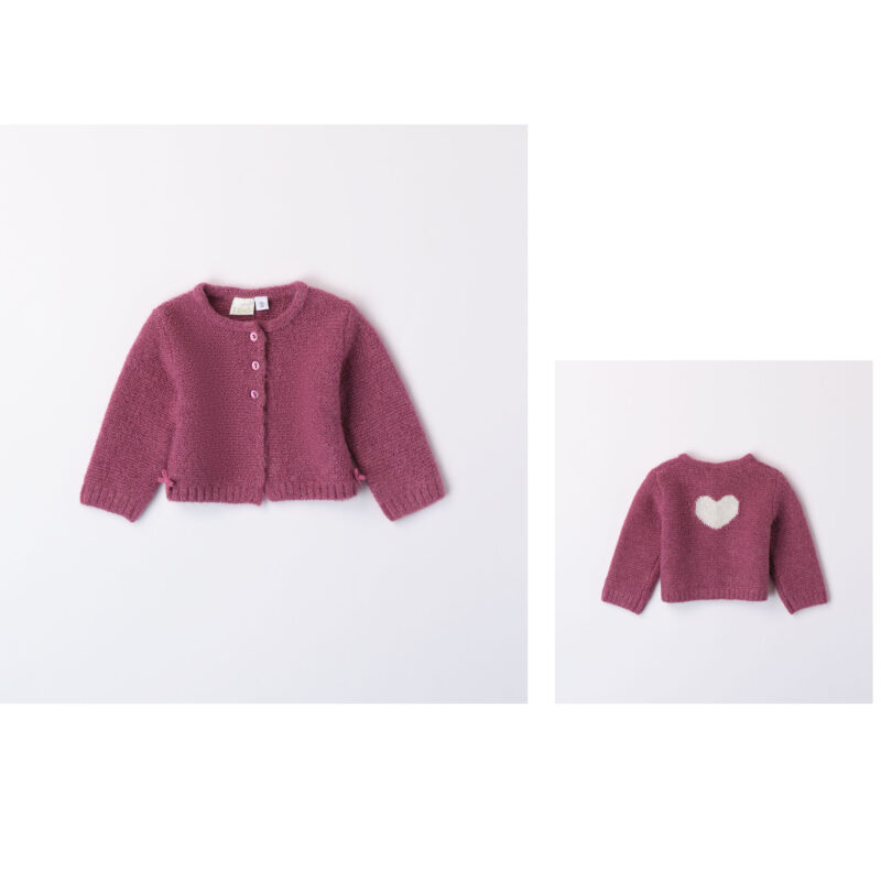 iDO – Cardigan scaldacuore baby femmina in maglia