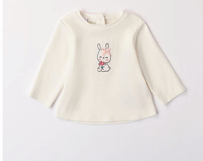 iDO – T-shirt baby femmina in caldo cotone