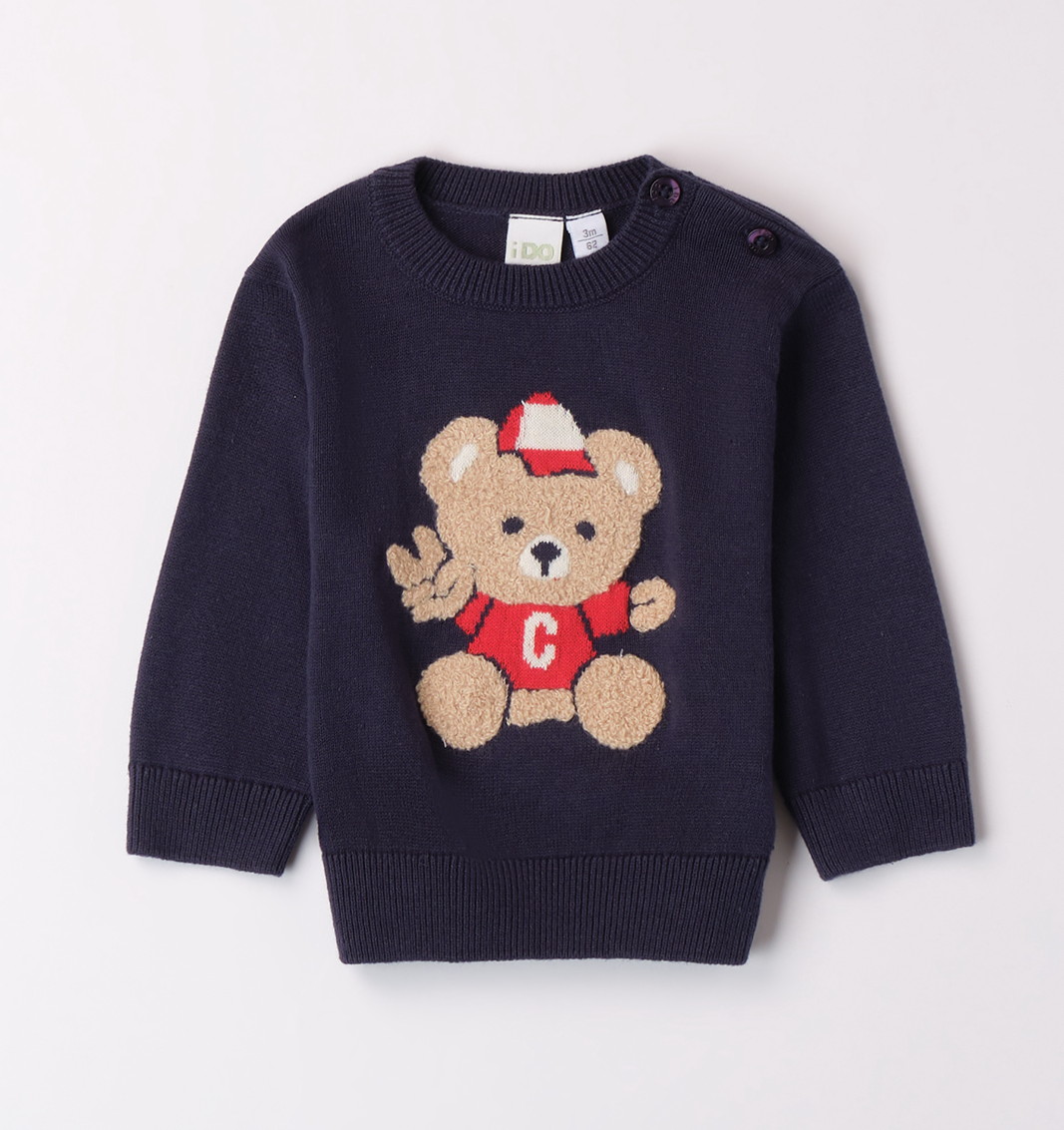 iDO – Maglioncino baby maschio in tricot