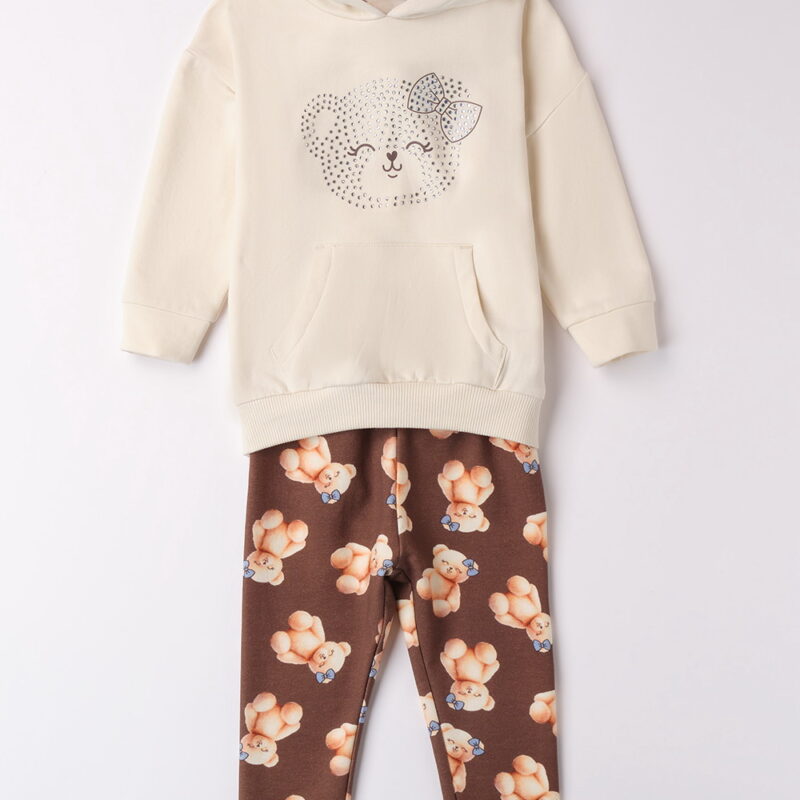 Sarabanda – Completo bimba in felpa e caldo cotone