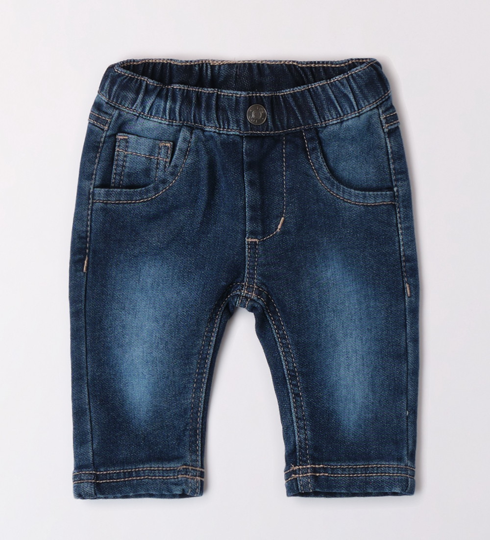iDO – Jeans baby maschio in maglia denim