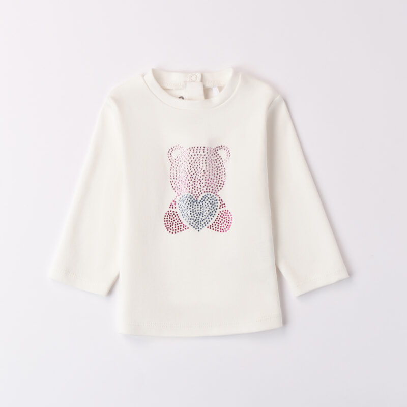 iDO – T-shirt baby femmina in caldo cotone