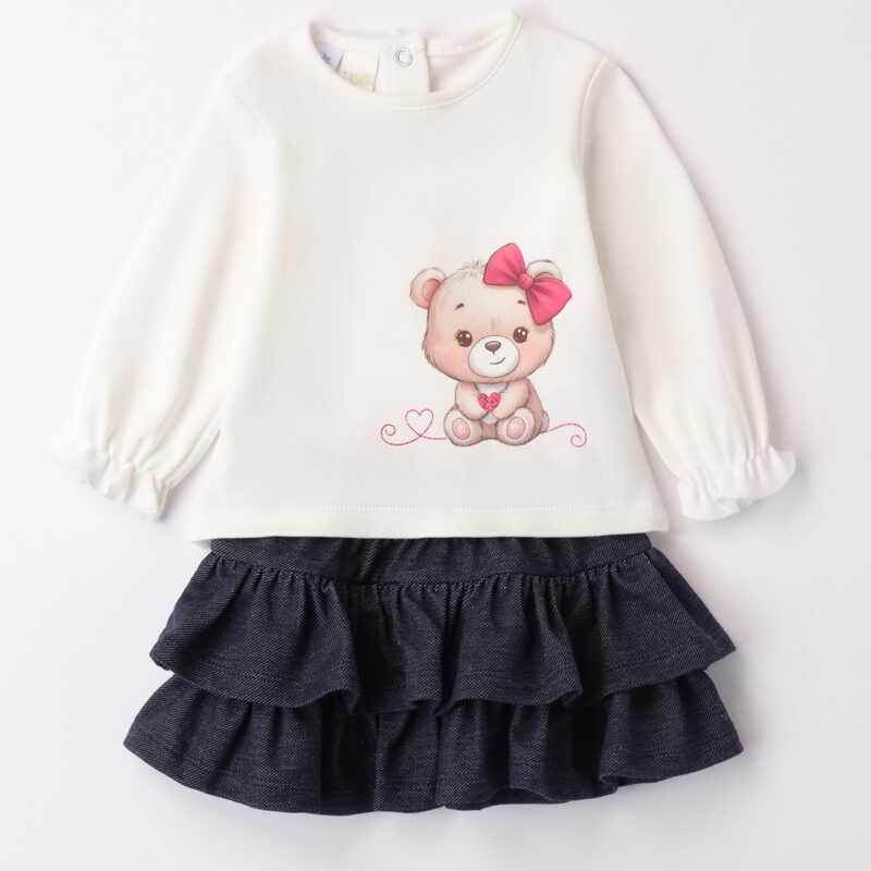 iDO – Completo baby femmina in caldo cotone