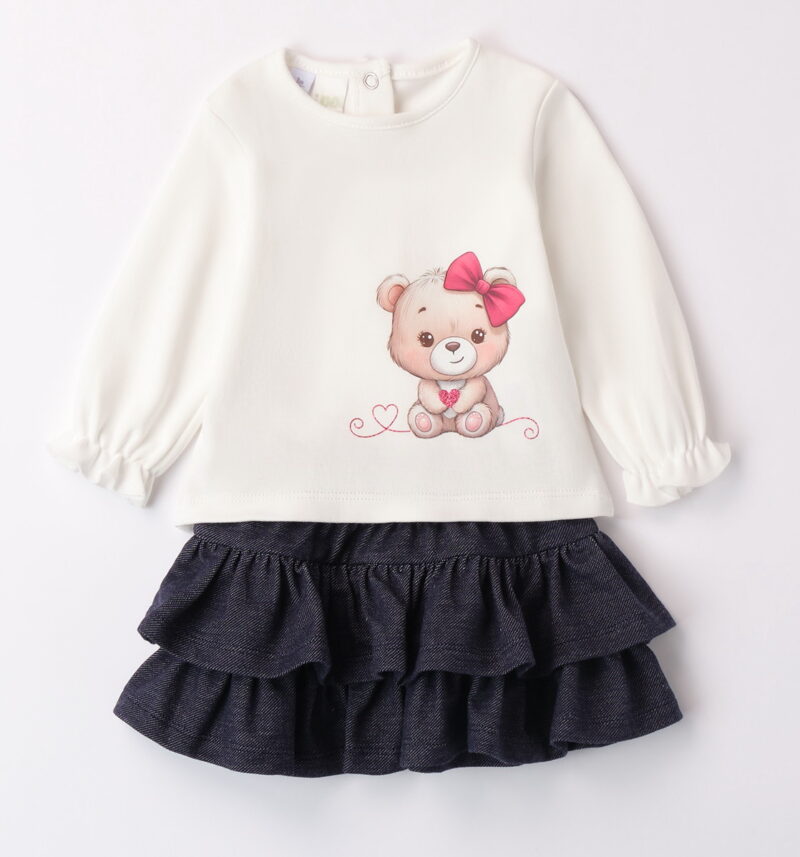 iDO – Completo baby femmina in caldo cotone
