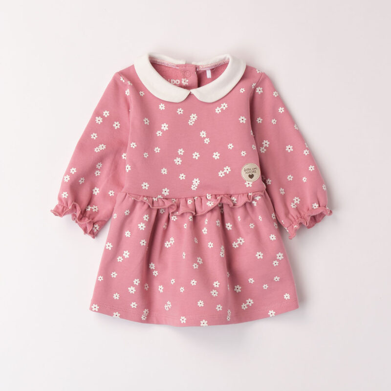 iDO – Abito baby femmina in felpa stretch
