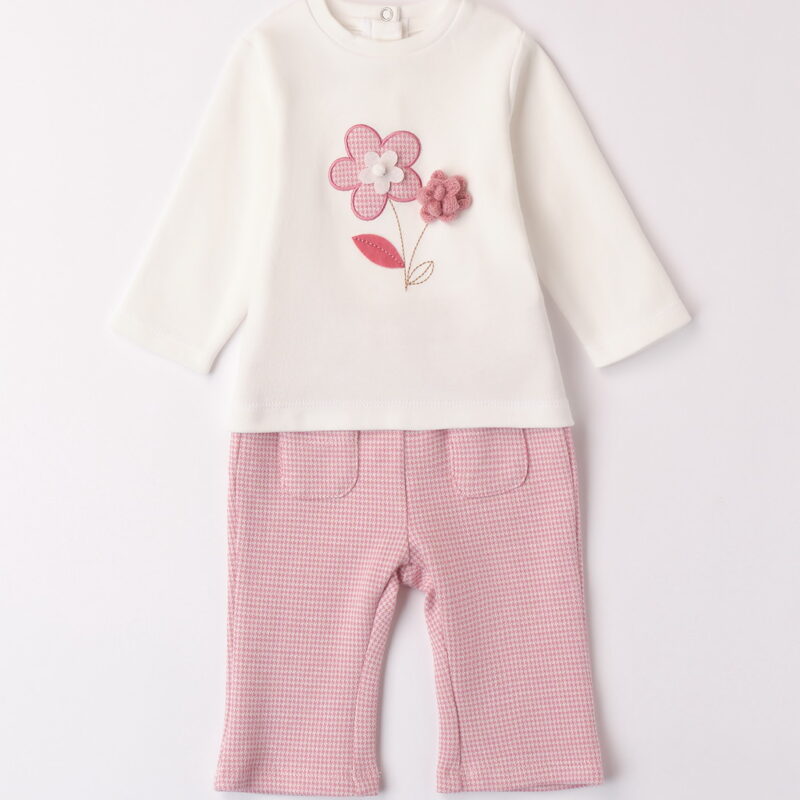 iDO – Completo baby femmina in caldo cotone