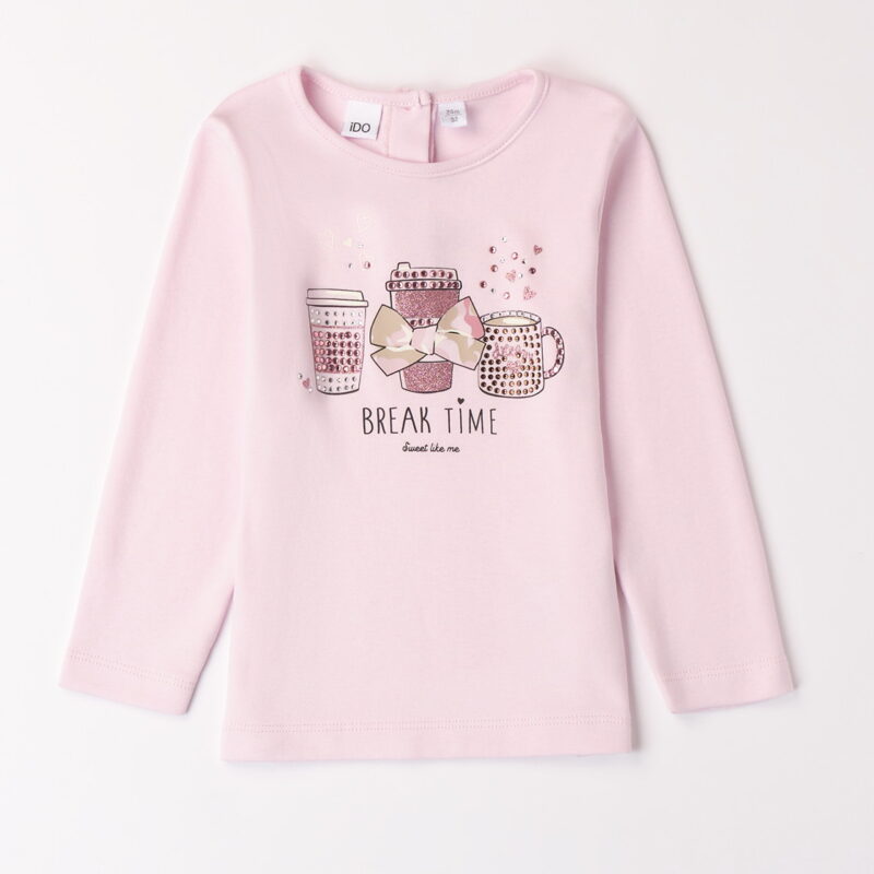 iDo – T-shirt bimba in caldo cotone