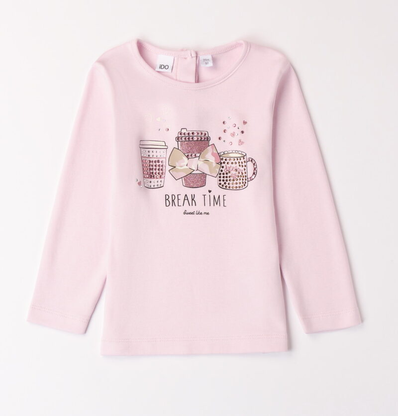 iDo – T-shirt bimba in caldo cotone