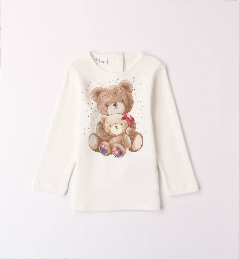 iDo – T-shirt bimba in caldo cotone