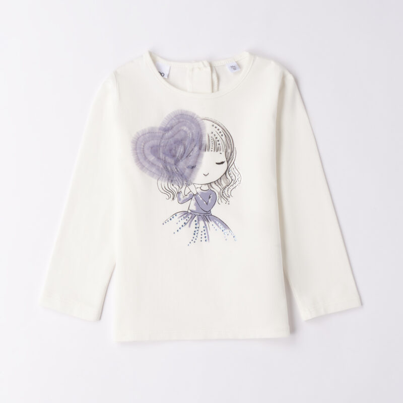 iDo – T-shirt bimba in caldo cotone