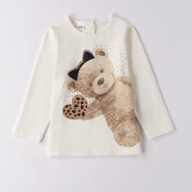 iDo – T-shirt bimba in caldo cotone
