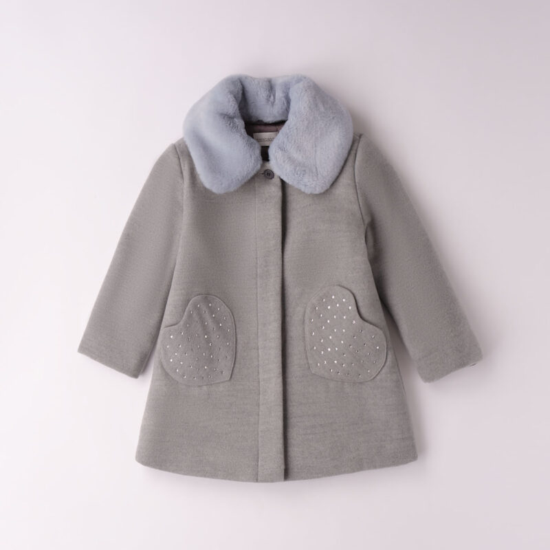 Sarabanda – Cappotto bimba invernale in tessuto
