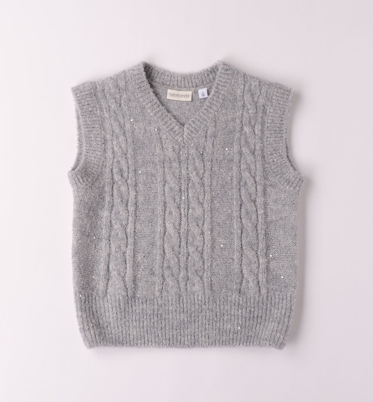 Sarabanda – Gilet ragazzina in tricot